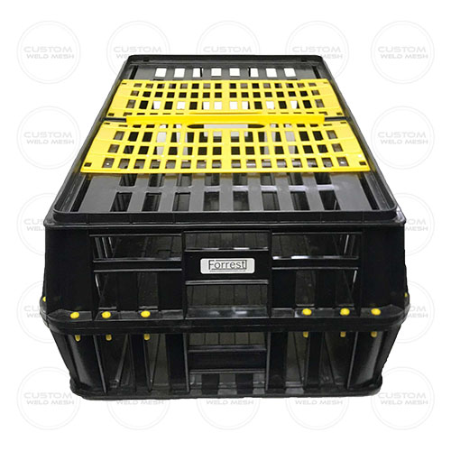Poultry chick duck pheasant transport crate poultry cage plastic poultry crate 